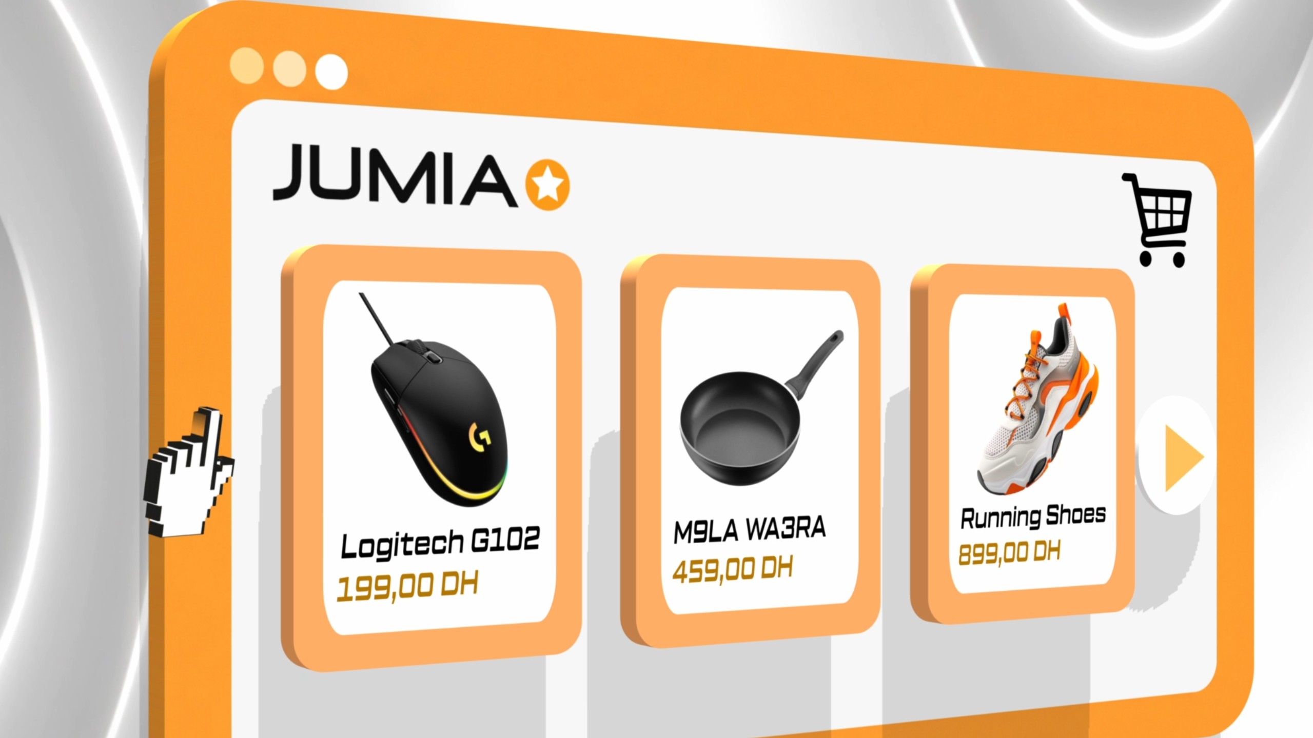 Jumia 3D Motion Graphics